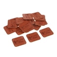 thumbnail image 4 of 20 piezas de cuero de la PU etiquetas hechas a mano etiqueta bricolaje bolsa de ropa de costura artesanal torre Sunnimix Etiquetas de PU hechas a mano, 4 of 7