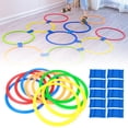 thumbnail image 4 of Speed Rings, Ring Toss Game for Kid 10pcs Agility Training Rings  for Children’s Play Fun and Exercise, 4 of 7