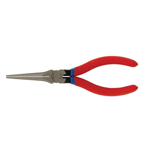 Crescent 6-1/2 in. Alloy Steel Long Nose Pliers Red 1 pk