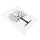 thumbnail image 5 of Árbol de huellas dactilares DIY Libro de firmas para invitados Pintura de huellas dactilares en lienzo, 5 of 15