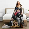 thumbnail image 6 of Blanket Finn Wolfhard Soft and Comfortable Wool Fleece Throw Blankets Gift for Home Decoration Sofa Office car Camping Yoga Travel Home Decoration Cozy Plush Beach, 6 of 6