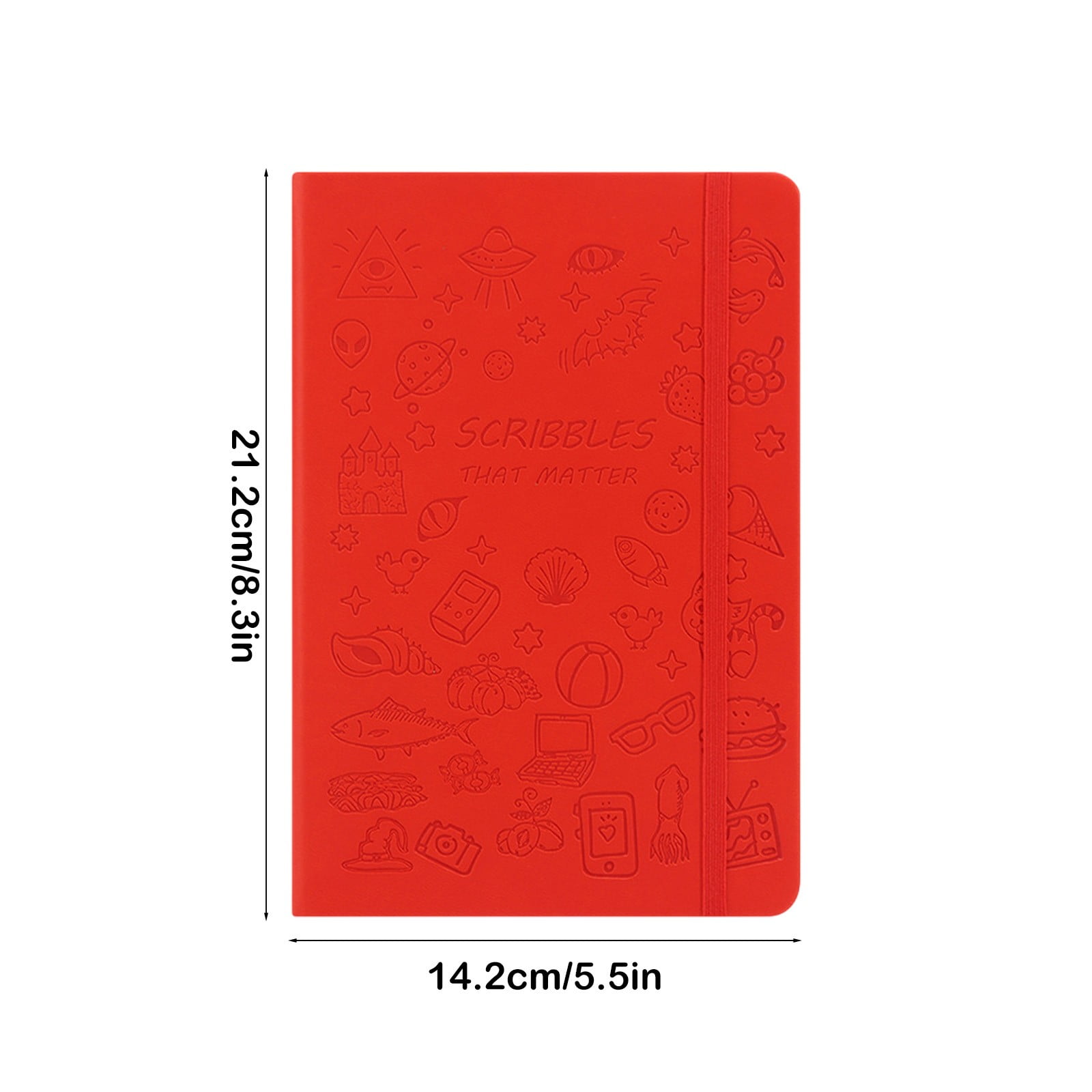 HBBKVI 2 Pack Notebook, Softcover Notebook Cute Cartoons A5 Stamped Book Exquisite Diary Tape Business Notepad