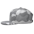 thumbnail image 2 of Camouflage Flat Baseball Cap – Adjustable Snapback Hat with Flat Bill, Breathable and Durable, Personalized Design for Sports, Travel & Daily Wear, 2 of 6