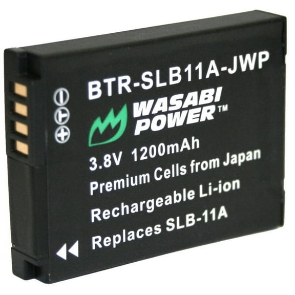 Wasabi Power Battery for Samsung SLB-11A