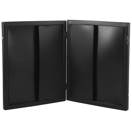 JAM Plastic Snap Portfolio, 11x13x1.5, Black, 1/Pack
