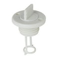 thumbnail image 2 of DimyFew Boat Drain Plug Fits 1 inch Drains Lightweight Replace Parts Accessory Round White, 2 of 9