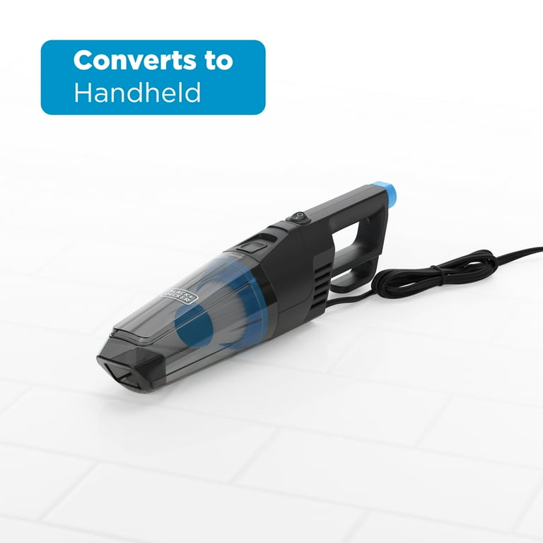 BLACK+DECKER PowerSeries Flex 3-in-1 Stick Vacuum, 600W Motor