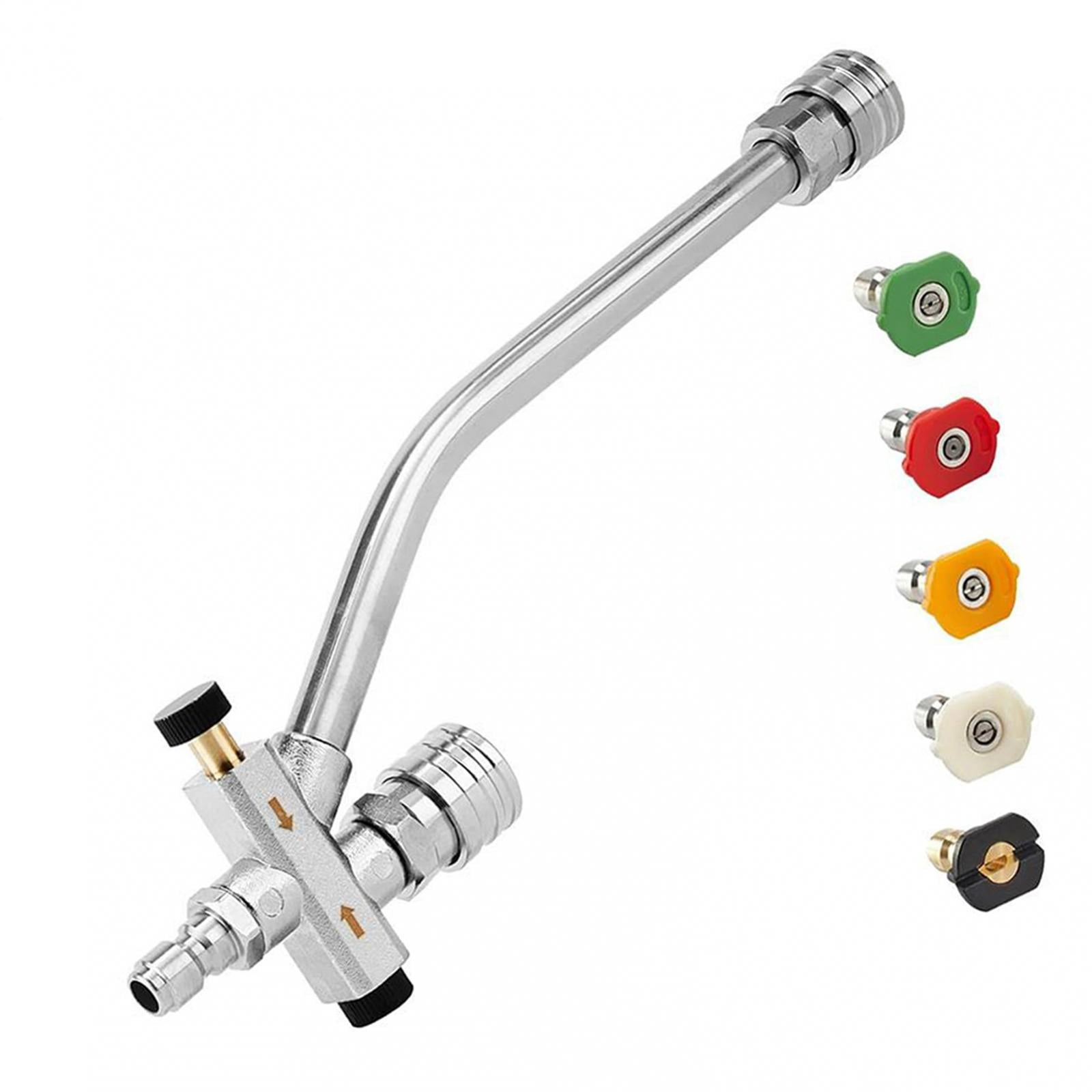 Fzaqwen Foam Cannon Double Connector Accessory 5 Sprayer Nozzles Convenient 1/4 inch for