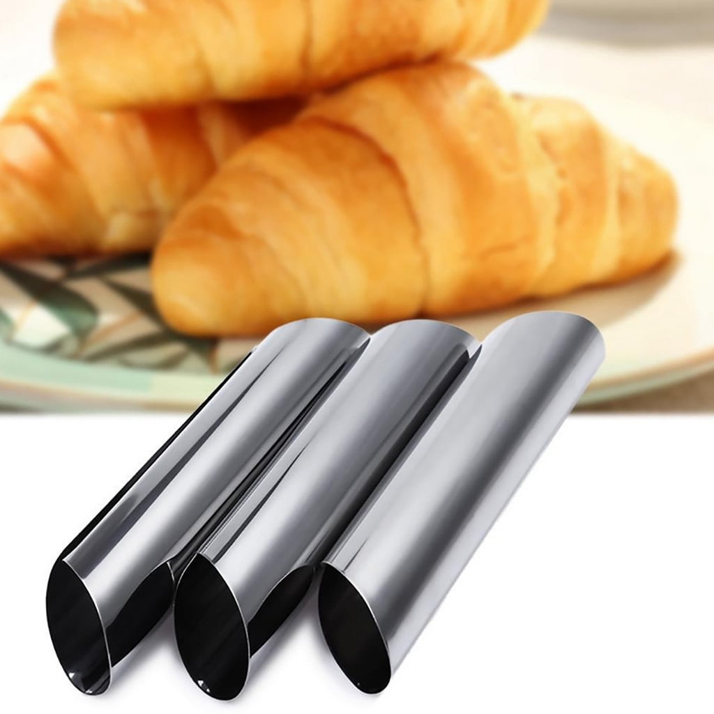 15 Pezzi Stampi Per Cannoli E Croissant Cremosi - Set Di Cilindri