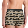 thumbnail image 3 of Goofa Dachshund Dog Woof Printed Men's Boxer Briefs Underwear, Moisture-Wicking Underwear, Trunk,Soft and Breathable Cotton Underwear-Small, 3 of 9
