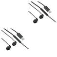 thumbnail image 4 of Matsuzay Auriculares antirruido para dormir Auriculares Auriculares Sala de estar Individual Tipo-C Negro Solo tipo C negro 2Conjunto, 4 of 6