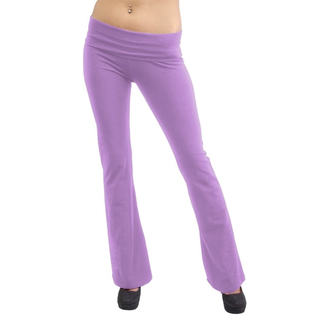 Vivian‘s Fashions Yoga Pants - Full Length (Junior and Junior Plus Sizes)
