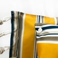 thumbnail image 3 of Backyard Expressions Hanging Hammock Chair - Yellow Stripes - Polyester/Cotton Fabric, 3 of 6