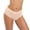 Beige, variant on Women's High Waist Layer Leak Proof Pants for Menstrual Breathable and Absorbent for Everyday Use under Wear XS