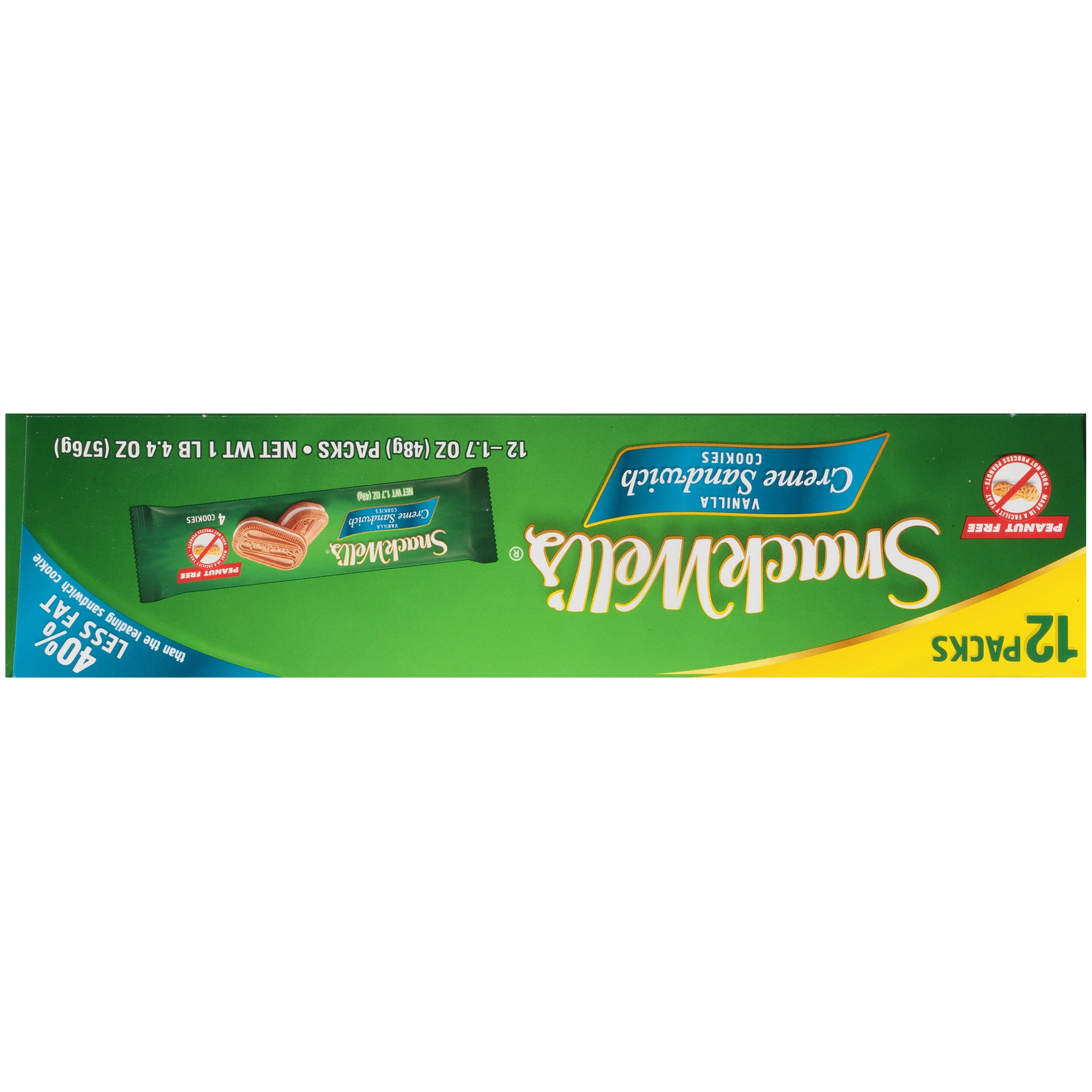 Snackwell's® Vanilla Creme Sandwich Cookies 12-1.7 oz. Packs