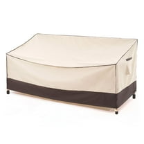 F&J Outdoors Waterproof Patio Sofa Cover 92"(W×42(D)×42/26"(H)