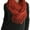 Rust, variant on ToBeInStyle Women's Ribbed Fringe Infinity Scarf - Light Gray
