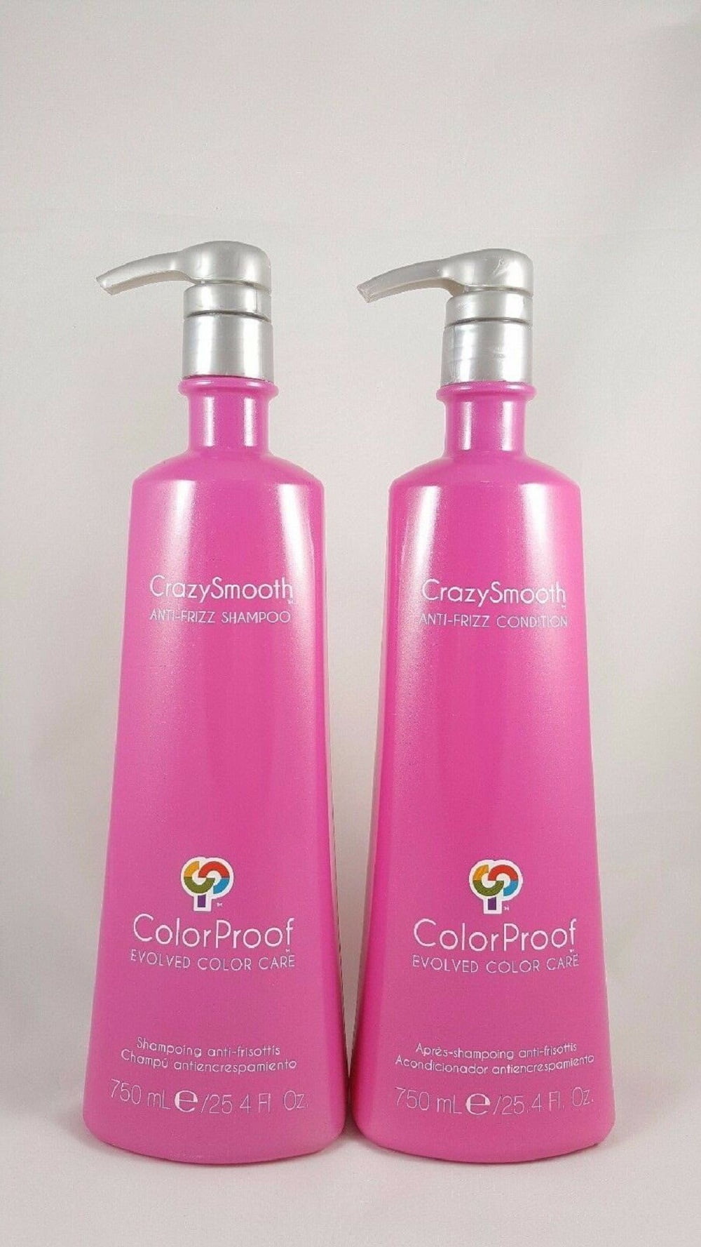 Colorproof ColorProof Crazysmooth Crazy Smooth Shampoo & Condition 25.4 Oz / 750 ml Walmart