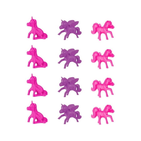 Mini Unicorn & Pony Decorative Party Favors, 25 Pcs.
