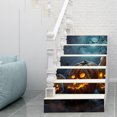 thumbnail image 1 of 6pcs de Pared para Halloween, Calcomanías de Escalera con Creativo para Casa, , Hotel Estilo-3 BLESIY Etiqueta engomada de la escalera 3D, 1 of 8