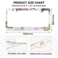 thumbnail image 3 of Coolnut Colorful Dragonfly 2 Holes Car License Plate Frames 2PCS, Car License Plate Holder with Screw Caps Cover Set Automotive Exterior Parts Decoration for US Vehicles, 3 of 7