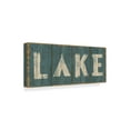thumbnail image 2 of Trademark Fine Art 'Lake Lodge V Blue' Canvas Art by Sue Schlabach, 2 of 3