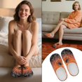thumbnail image 6 of Chririnla Art Spider Web Unisex Slippers Soft Plush Fuzzy Warm Anti-slip Rubber Sole Cozy Comfy Lightweight Indoor Travel Slippers, 6 of 7