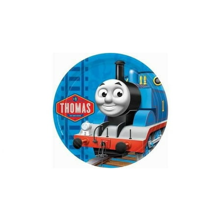 Thomas the Train Birthday Edible Frosting Image Cake Topper 8" Round*