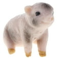 thumbnail image 2 of Modelo de Cerdo Zulema 5 Piezas de Plástico Realista Animal de Granja, 2 of 8