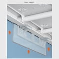 thumbnail image 1 of Soportes para estantes de cocina, 10 unidades, soportes para estantes, pinzas para estantes, mayor durabilidad, 1 of 12