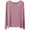 Purple, variant on Women's Modal T Shirt Long Sleeve Pajama Yoga Top Loose Comfy Casual Top Tee Shirt Winter Spring Basic T-Shirts