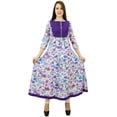thumbnail image 1 of Phagun Women Ethnic Top Cotton Floral Anarkali Kurti Tunic Dress Designer Kurta, 1 of 7