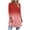 Red, variant on biudgviw Tops for Women Trendy Crew Neck 3/4 Sleeve Pullover Shirts Casual Loose Gradient Blouses Fall Comfy Outfits