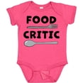 thumbnail image 3 of Inktastic Food Critic with Fork and Spoon Boys or Girls Baby Bodysuit, 3 of 5