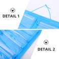 thumbnail image 3 of WEUVEB Bolsa De Almacenamiento Colgante Para Pared En Azul Con Múltiples Compartimentos Organizadores, 3 of 7