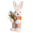 thumbnail image 4 of Conejito de Pascua de peluche de 25 cm, regalo para niños y novia. niño conejo, 4 of 9