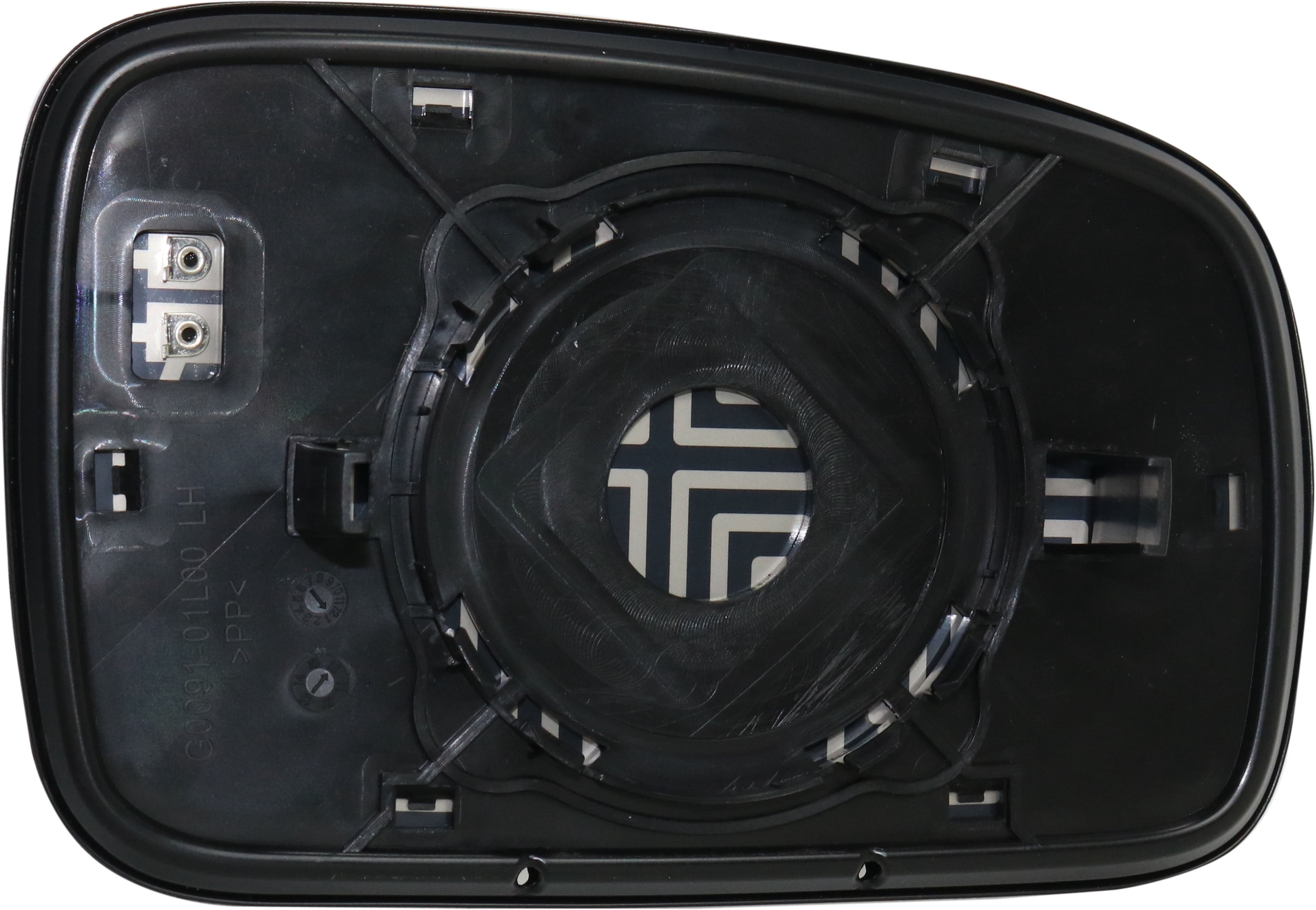 Mirror Glass Compatible With 2003-2009 Kia Sorento Left Driver Side Heated Kool-Vue