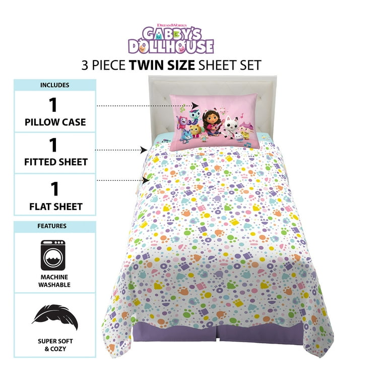 Kids Warehouse Abominable - Abominably Cool Twin Size Sheet Sets Kid's Licensed - 3 Piece Set