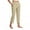Beige, variant on BLVB Women Cropped Dress Work Pants Straight Leg Office Business Casual Trousers Stretch Yoga Pants with Pockets