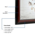 thumbnail image 3 of ArtToFrames 12" x 18" Matte mahogany Diploma Picture Frame, 12x18 inch Brown Wood Poster Frame (WOM-5108), 3 of 7