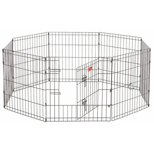Stylo d'Exercice avec Piquets&44; Noir - 24 Po.
