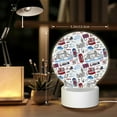 thumbnail image 6 of Naloa London Landmark2 Acrylic LED Night Light Custom LED Lights Personalized Nightlight Customized Gifts for Family Couples Friends, 6 of 9