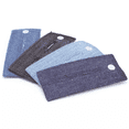 thumbnail image 4 of TELOLY 6Pcs Waistband Extenders,Invisible Denim Pant Extenders,One-Second On-Off Button Fabric Waist Extenders,Deep Blue, 4 of 4