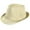 Beige, variant on Tejiojio Fall Clearance Unisex Trilby Gangster Cap Beach Sun Straw Hat Band Sunhat