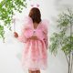 thumbnail image 5 of Txlixc Vestido de princesa hada de niña, alas brillantes de mariposa con varita mágica y Banda de cabeza Txlixc moda, 5 of 6