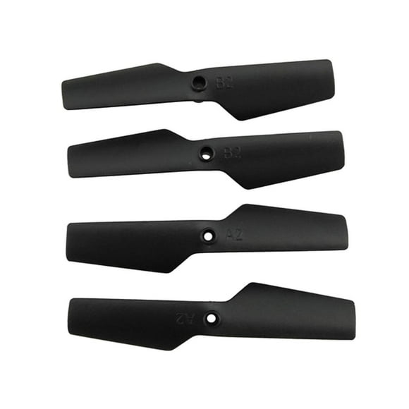 TISHITA 2 Pair CW/CCW Propeller Prop Spare Parts for JJR/C 7 E50 Accessories - Black