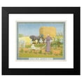 thumbnail image 2 of Ferdinand Hart Nibbrig 14x12 Black Modern Framed Museum Art Print Titled - Woman with Child in Kar (1876), 2 of 5