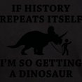 thumbnail image 3 of CafePress - History Repeats Dark T Shirt - Men's Classic Graphic Cotton T-Shirt, 3 of 4