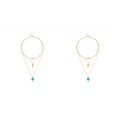 thumbnail image 4 of Collar de cadena de moda sweethay hojas universales ajustables joyería turquesa colgantes resistentes, 4 of 6