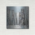 thumbnail image 2 of Luxe Metal Art 'Modern Life' by Ekaterina Ermilkina, Metal Wall Art, 36"x36", 2 of 8